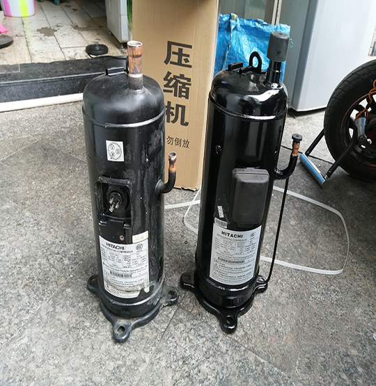 江海中央空调压缩机的更换维修